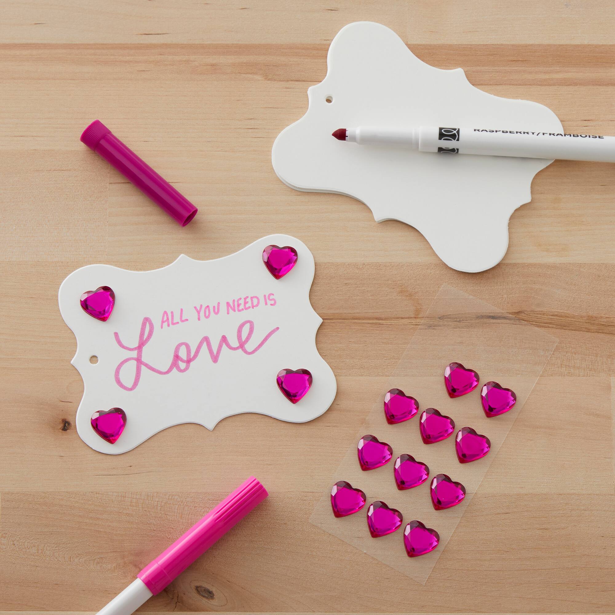 Pink Adhesive Rhinestone Stickers by Recollections™
